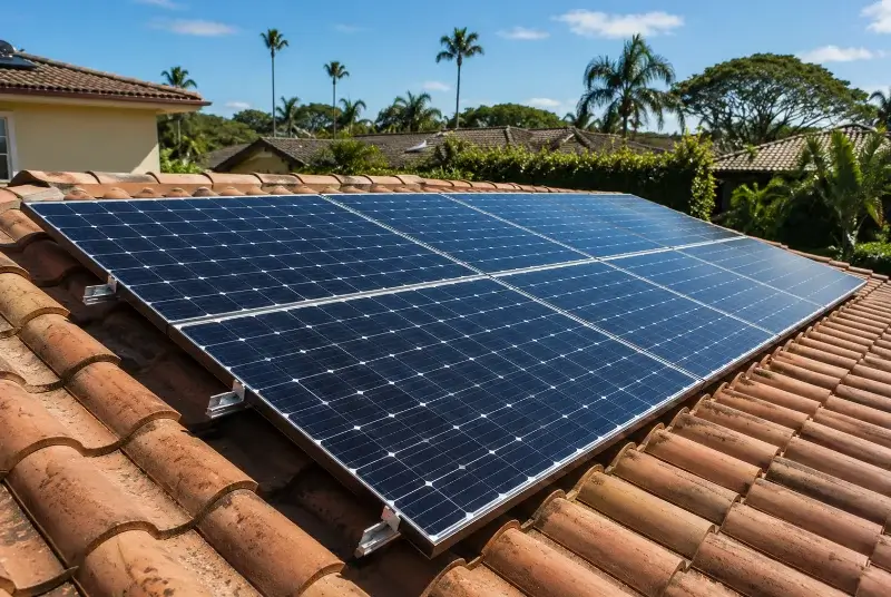 Installation de panneaux solaires à Marzens